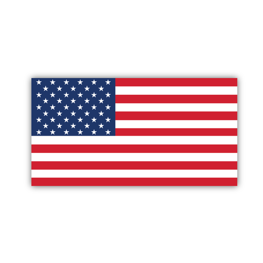 American Flag decal- (Multiple Sizes)