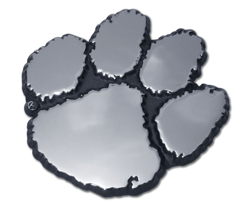 Chrome Paw Auto Emblem