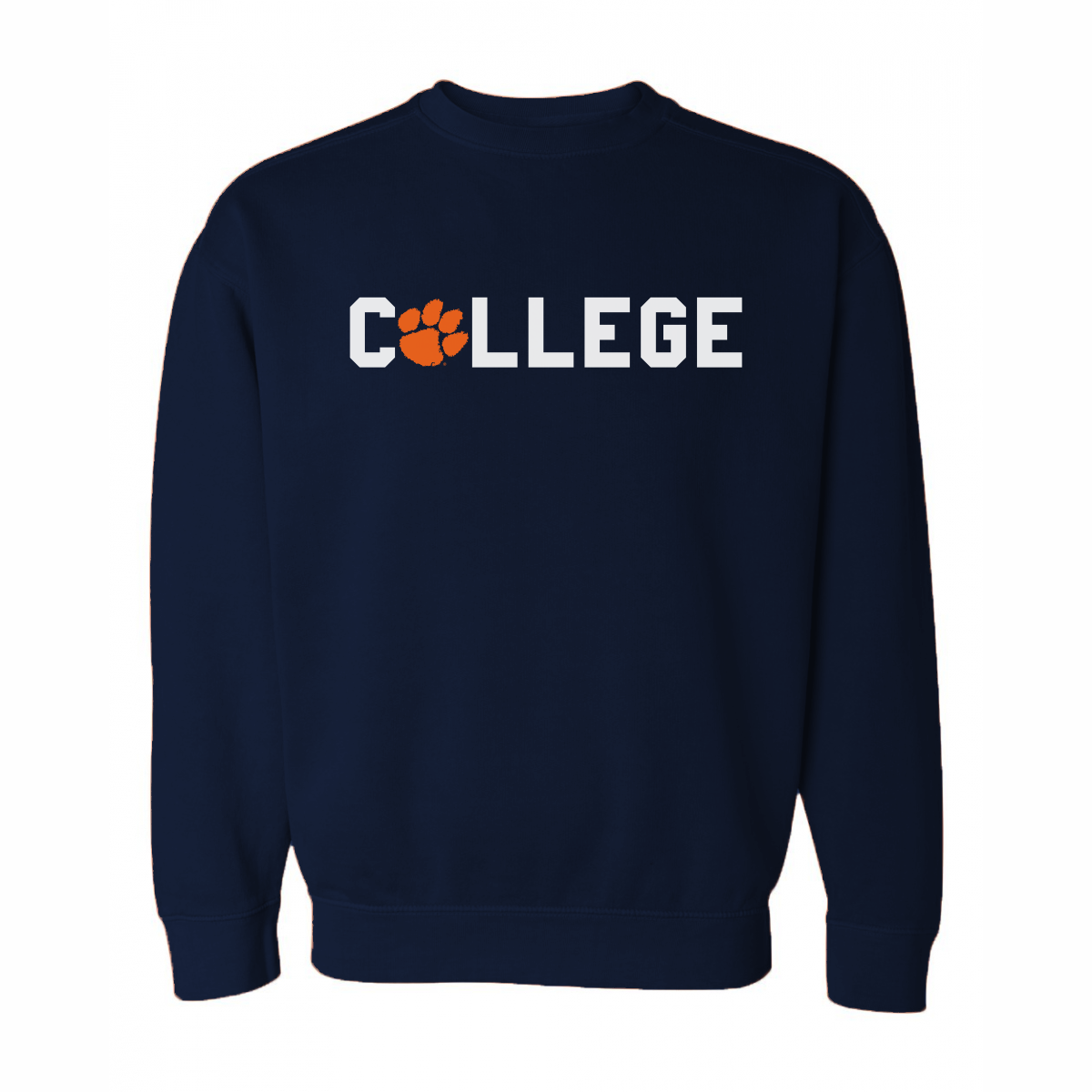 College Sweatshirt – Tigertown Graphics