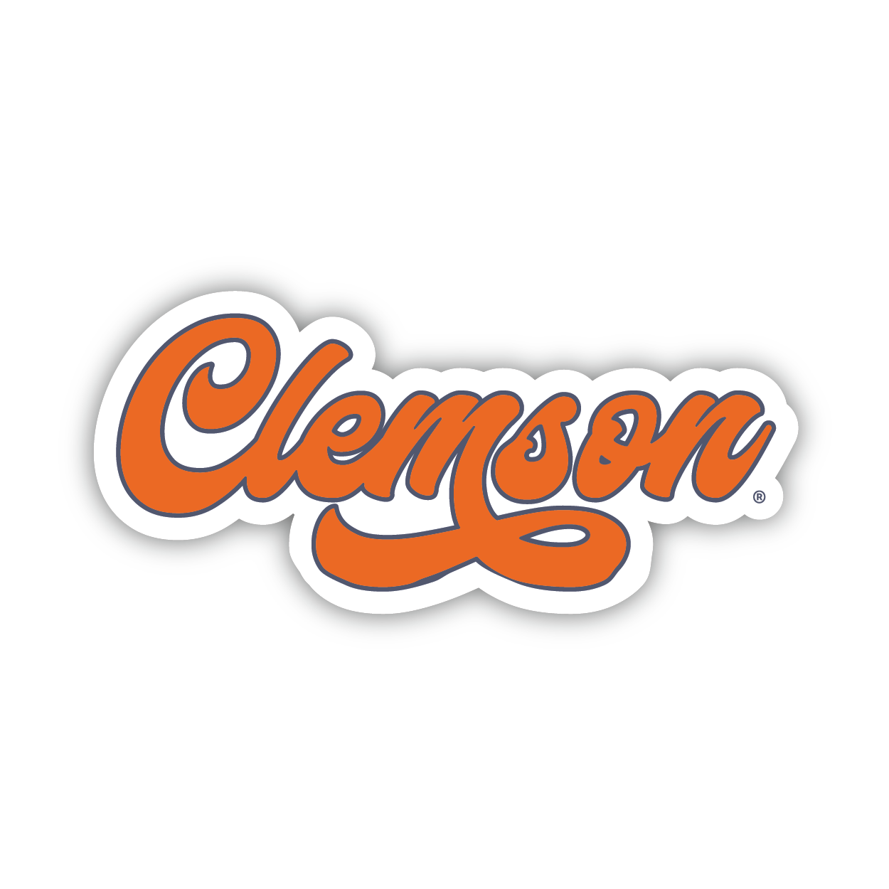 Vintage Clemson Logo Clemson Tigers 100% Cotton Tee – ORIGINAL RETRO