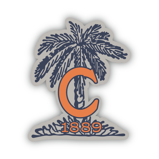 1889 Palm C Decal