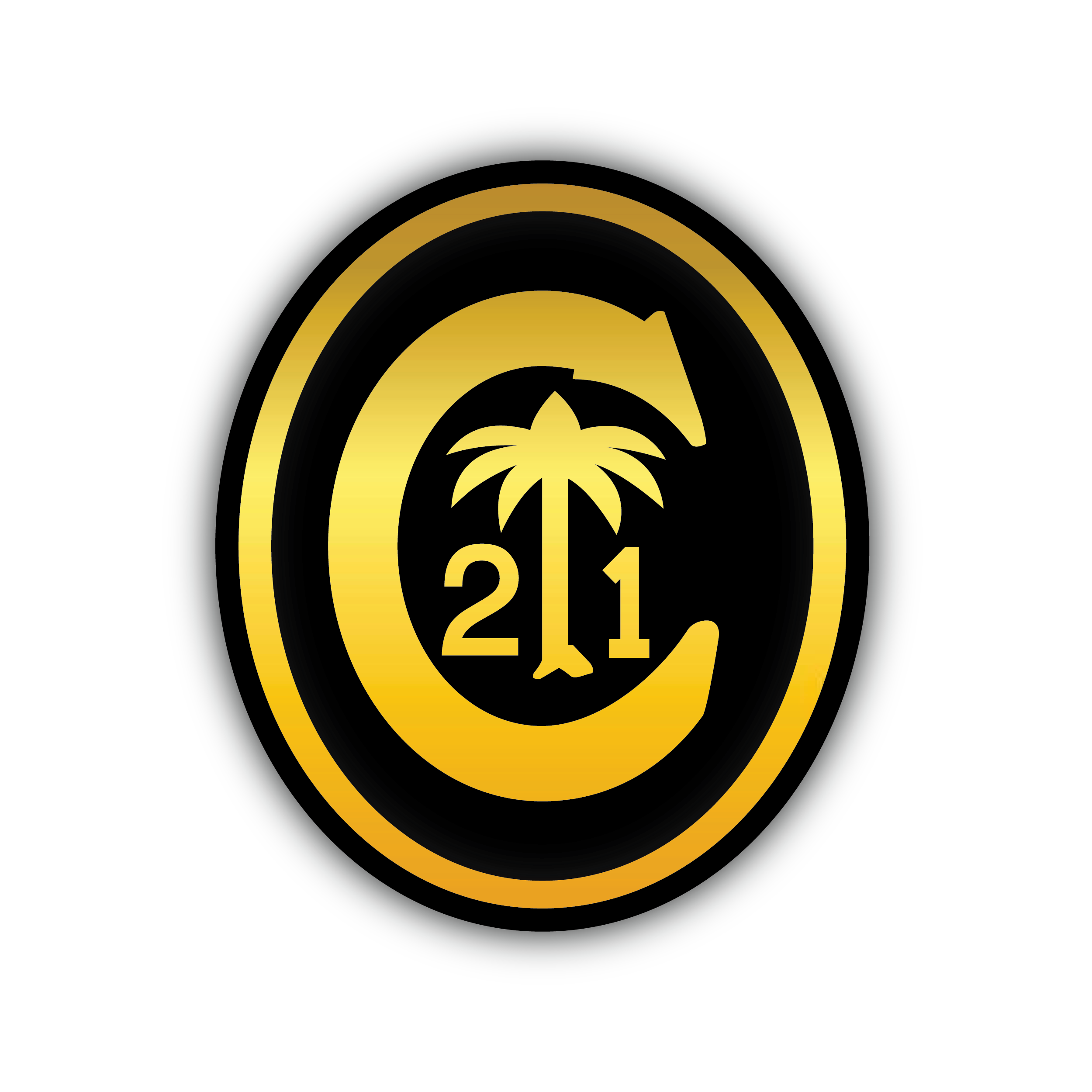 Ring Decal - Metallic Gold