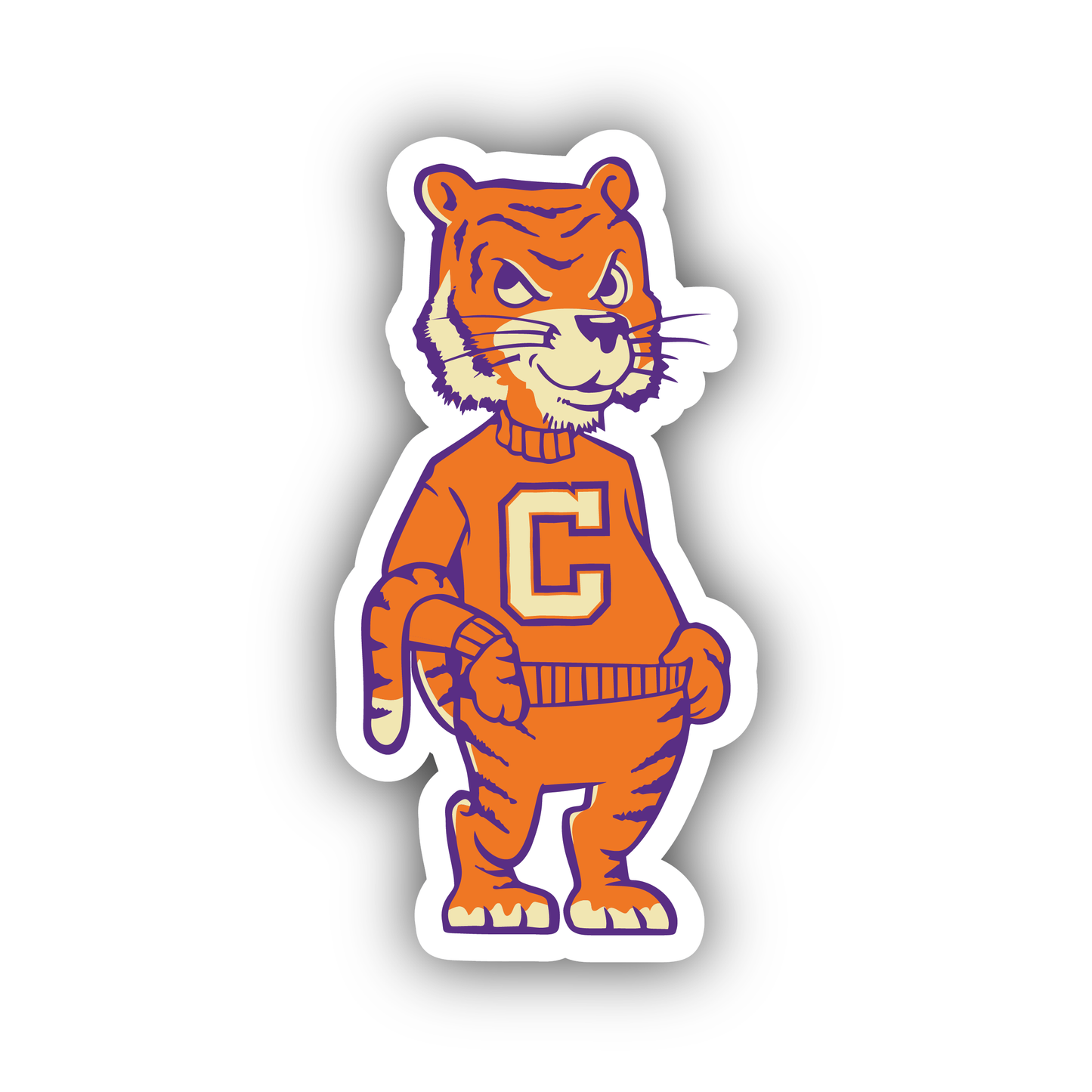 Block C Tiger Decal- (Multiple Sizes)