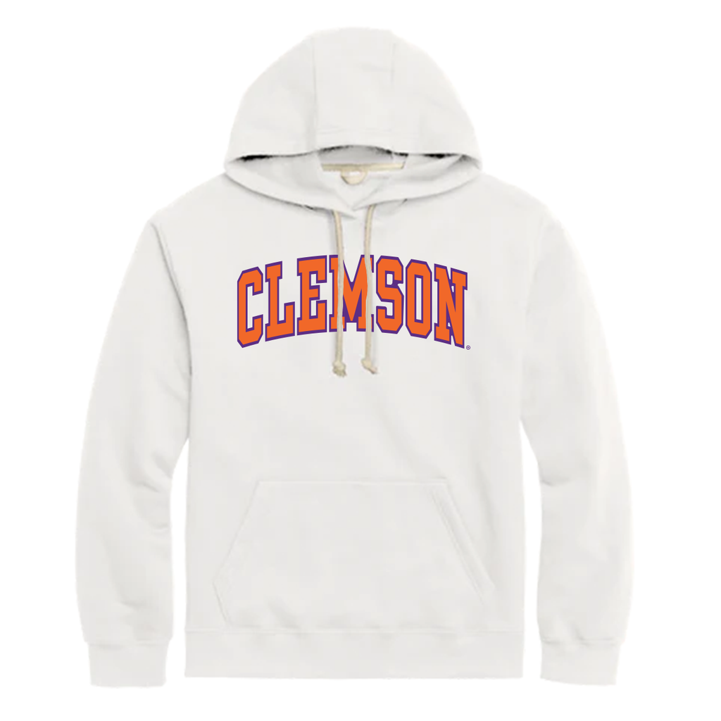 Clemson Arch Fleece Hood - (Multiple Colors)