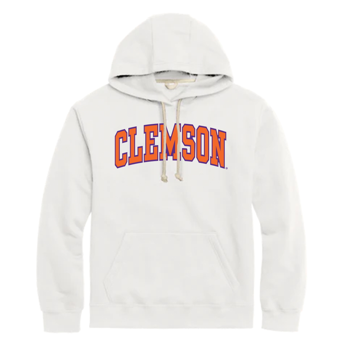 Clemson Arch Fleece Hood Multiple Colors Tigertown Graphics