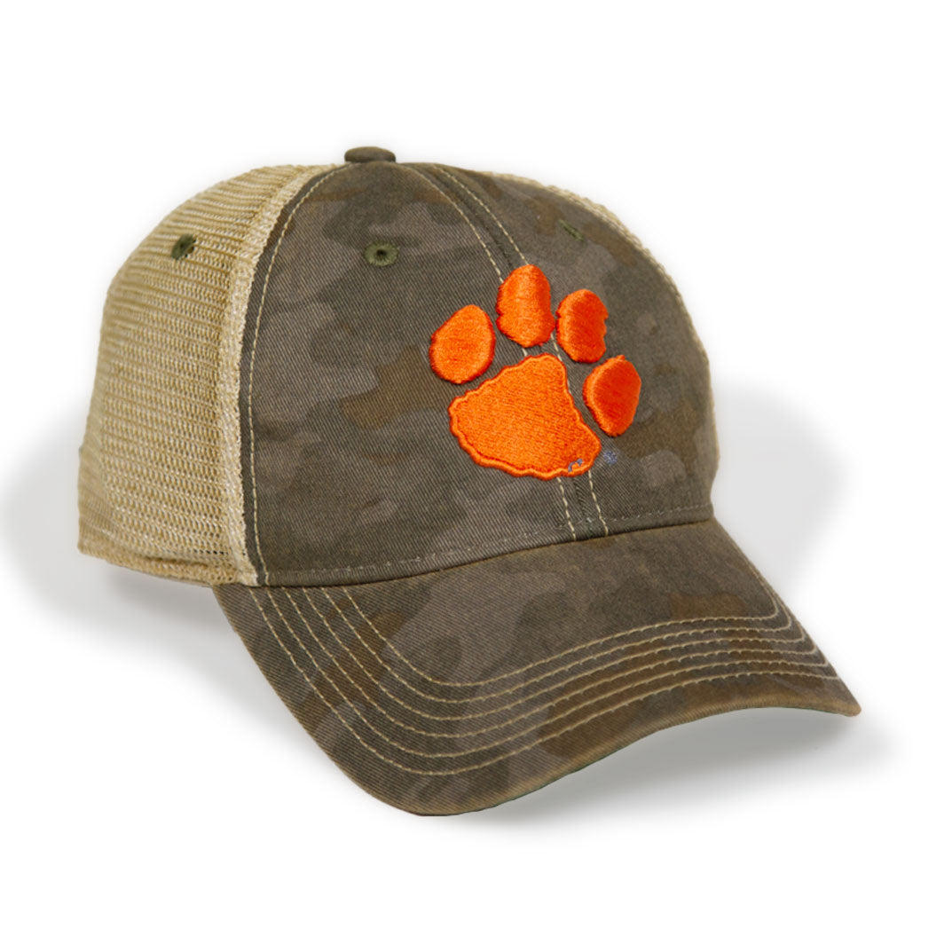 Clemson Paw Trucker- (Multiple Styles)