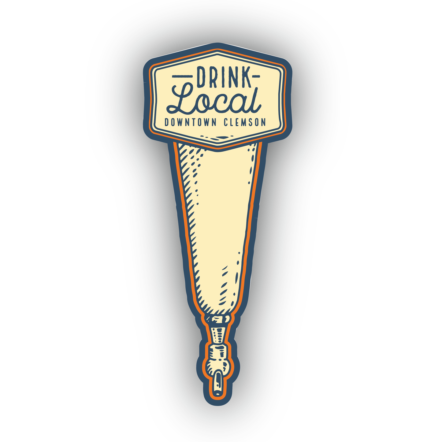 Drink Local Tap Decal