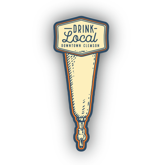 Drink Local Tap Decal