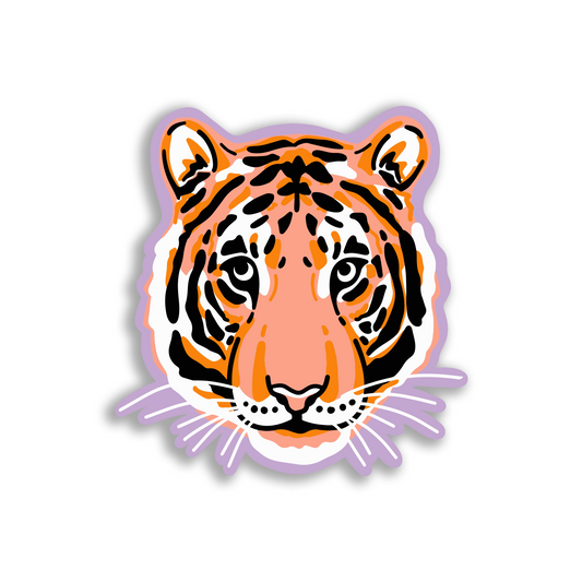 Tiger Face Decal