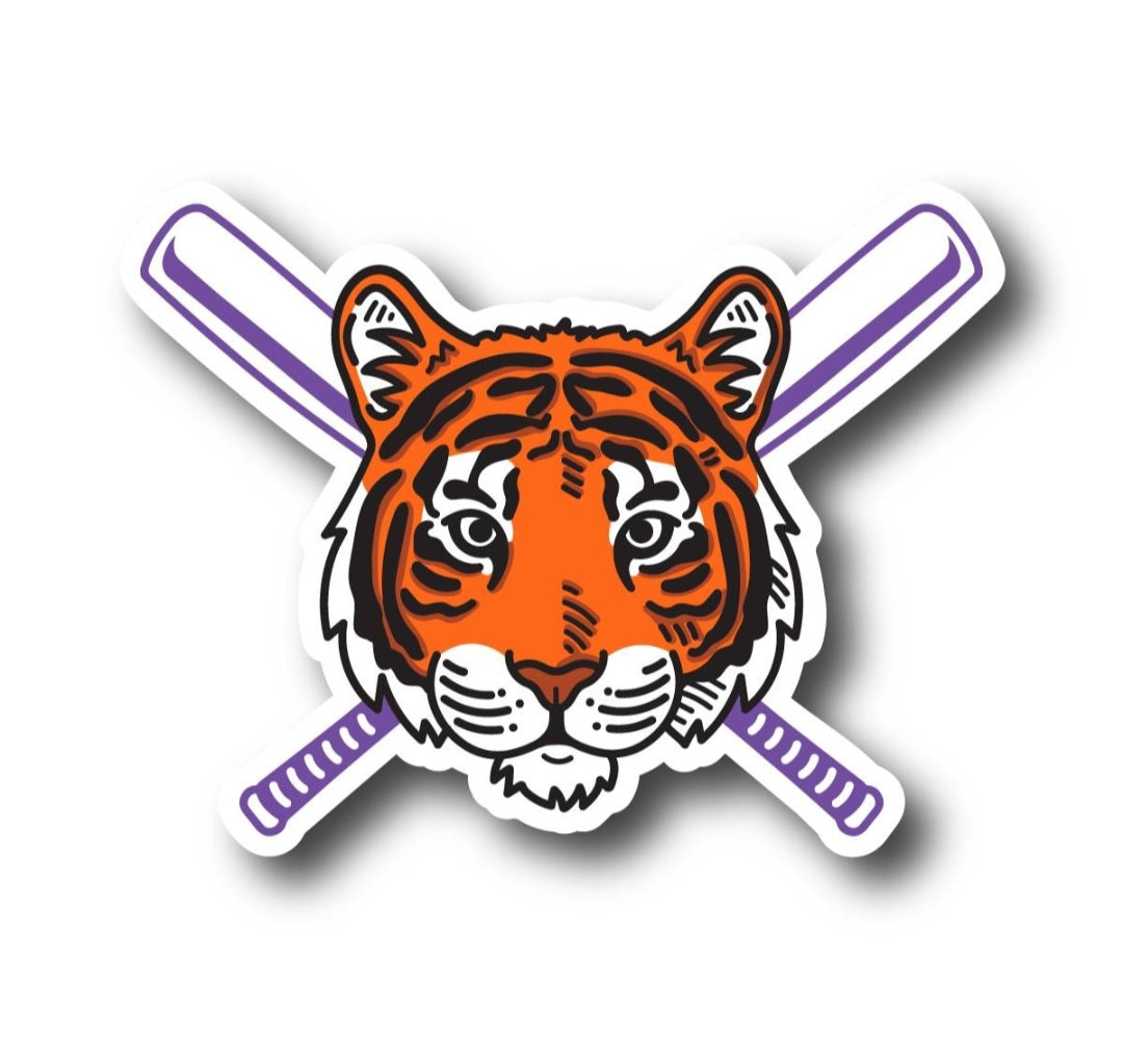 Tiger Softball Decal