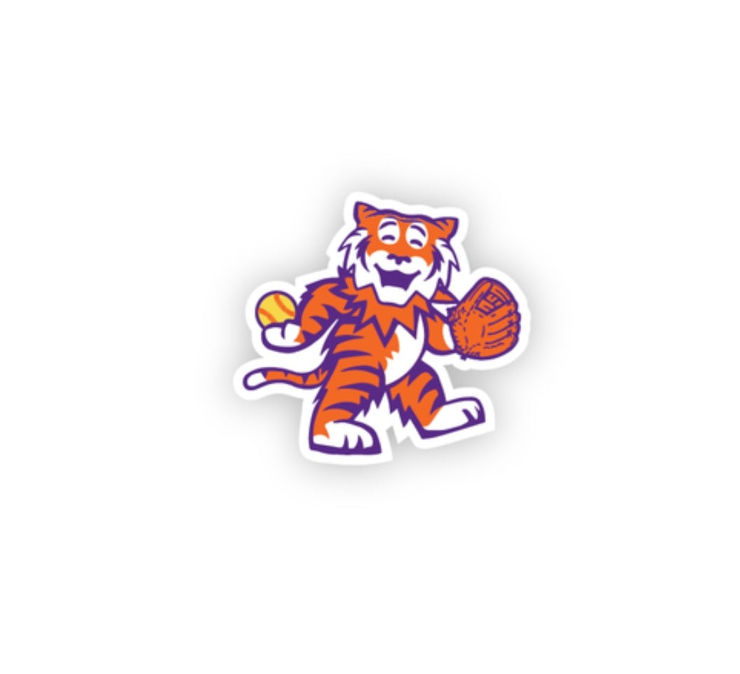 Dancin' Tig Softball Decal