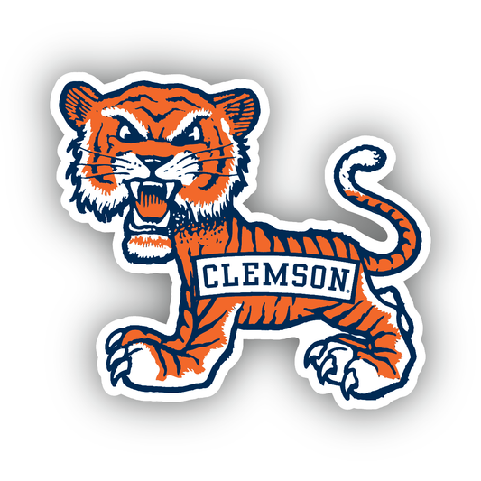 Old School Tiger Decal